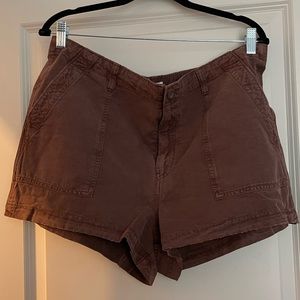 Chocolate Cargo style shorts
